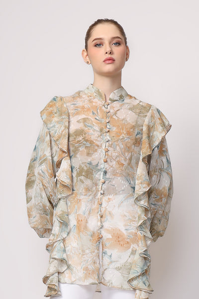 Jilla Shirt in Lemon Zest