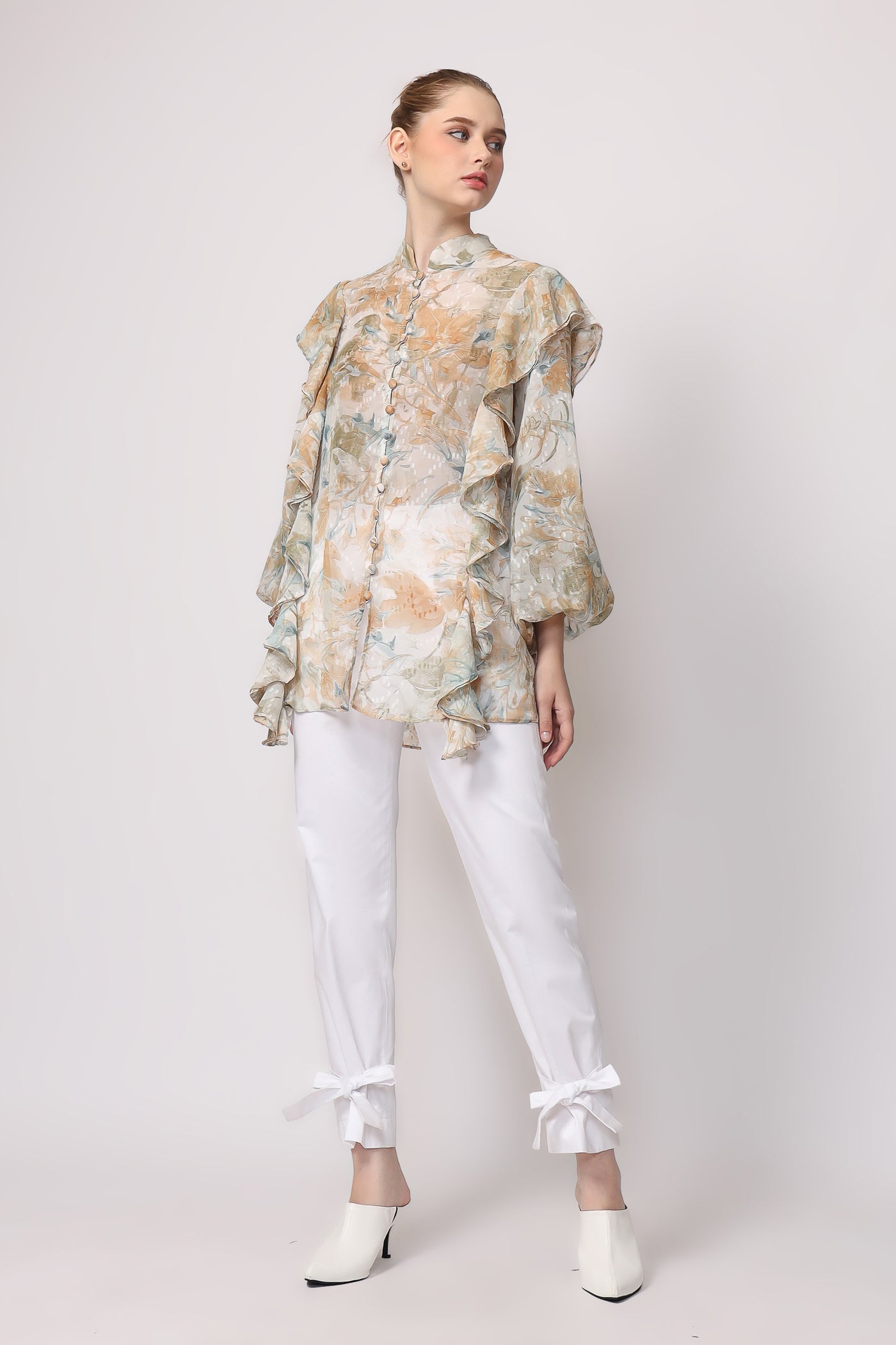 Jilla Shirt in Lemon Zest