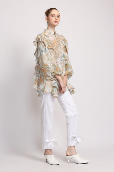 Jilla Shirt in Lemon Zest