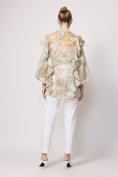 Jilla Shirt in Lemon Zest