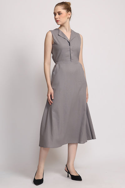 Lucia Dress in Gray