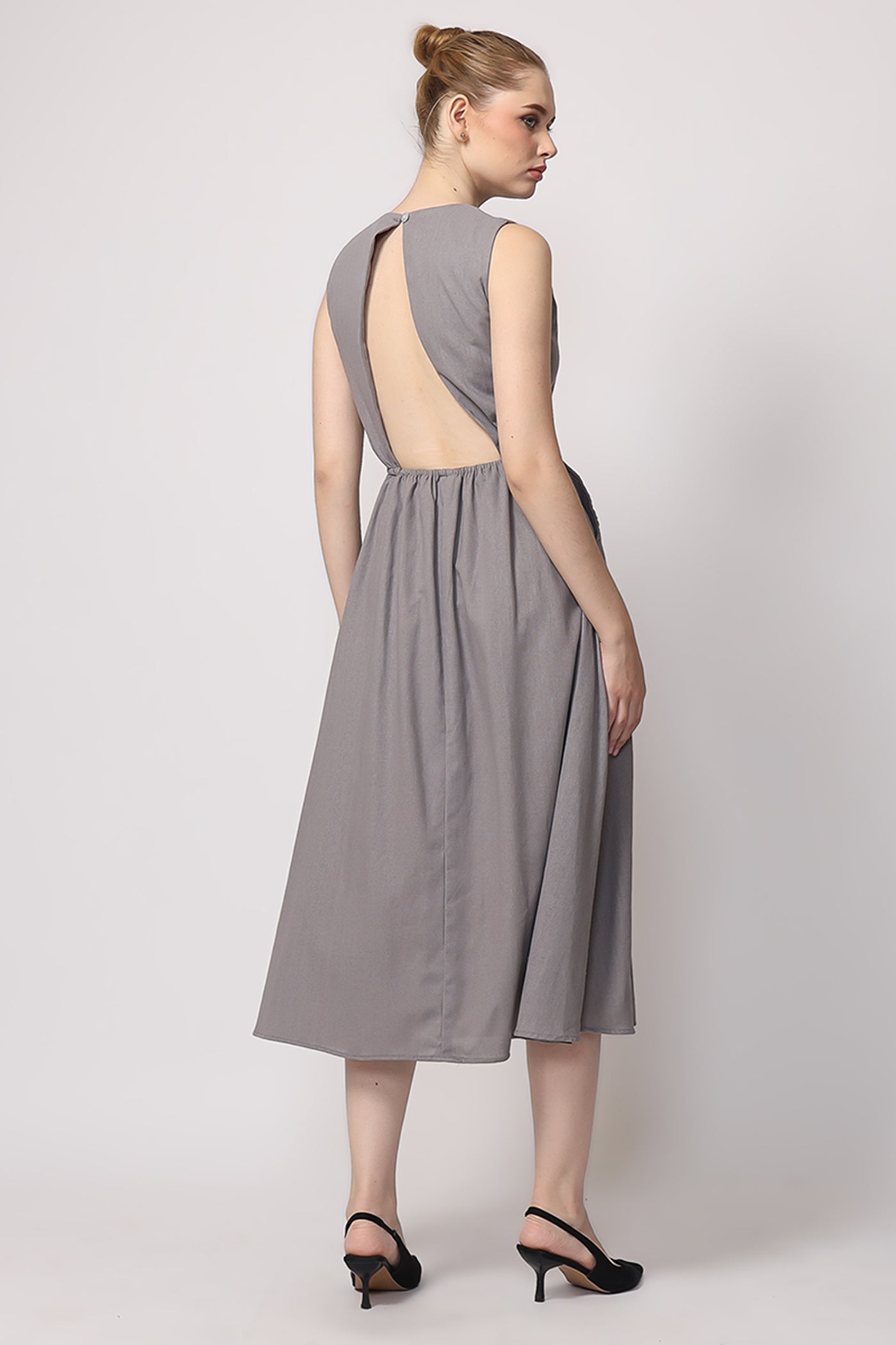Lucia Dress in Gray