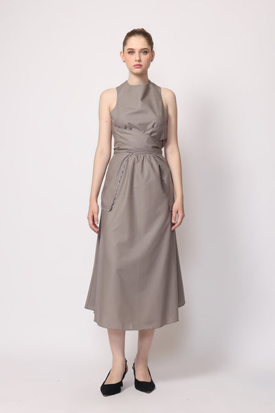 Lava Dress in Grey