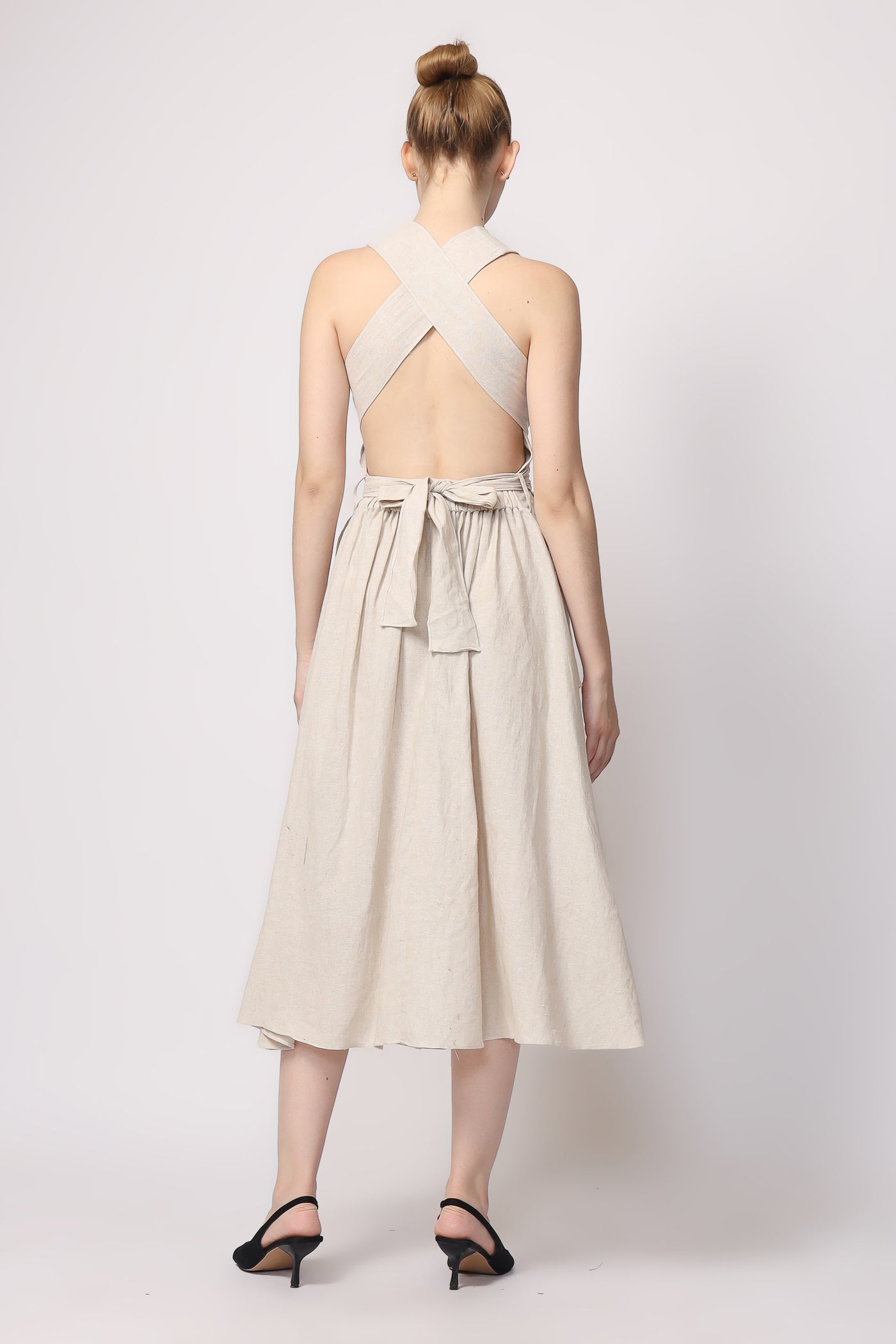 Lava Dress in Beige
