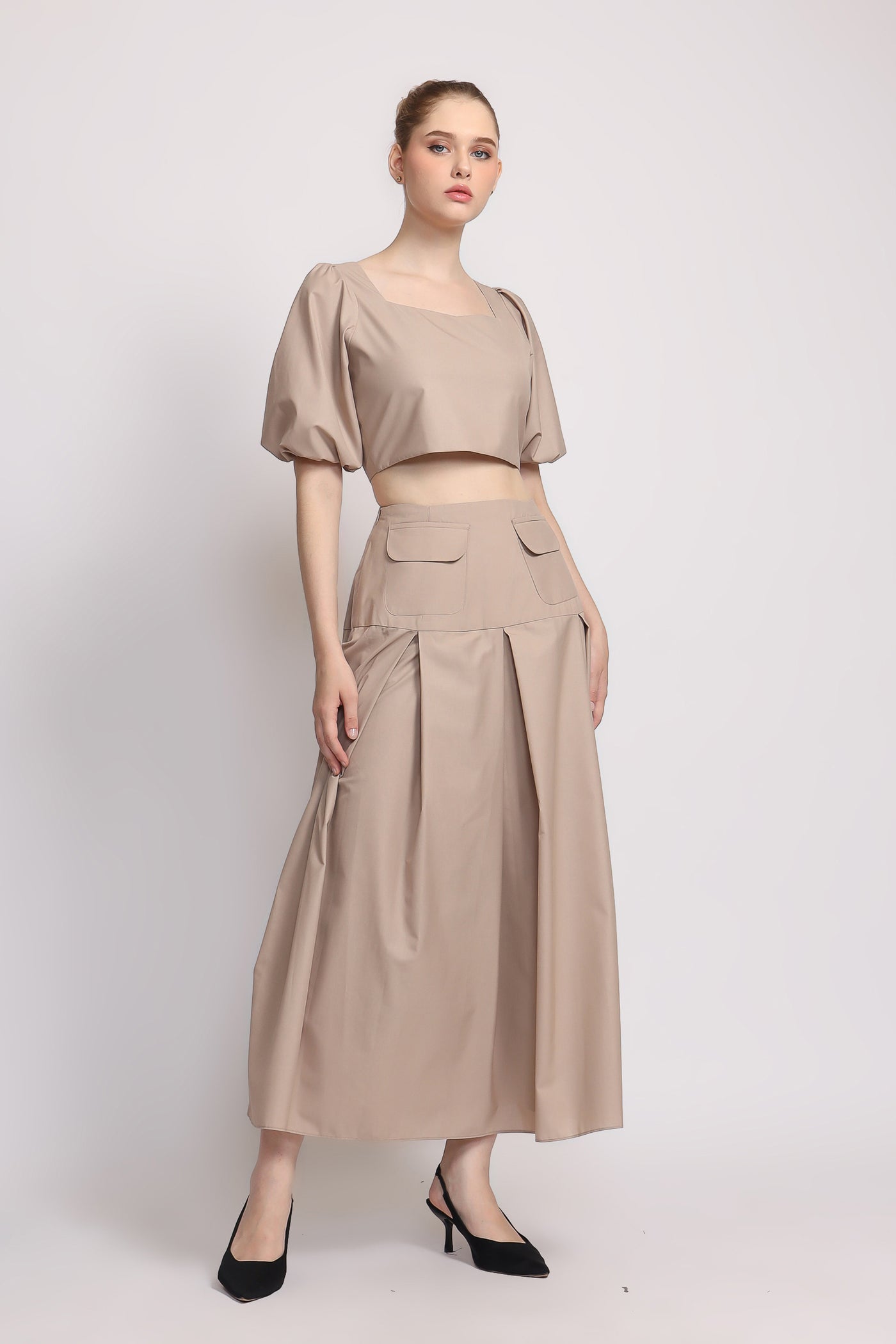 Noora Skirt in Sand