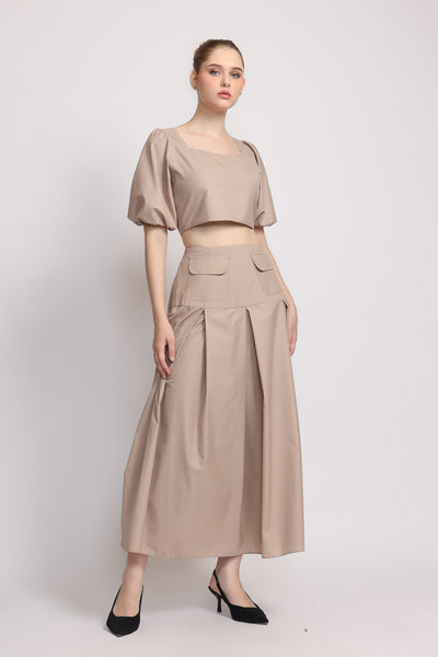 Noora Skirt in Sand