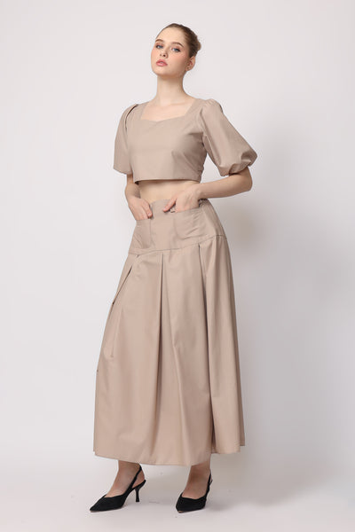 Noora Skirt in Sand