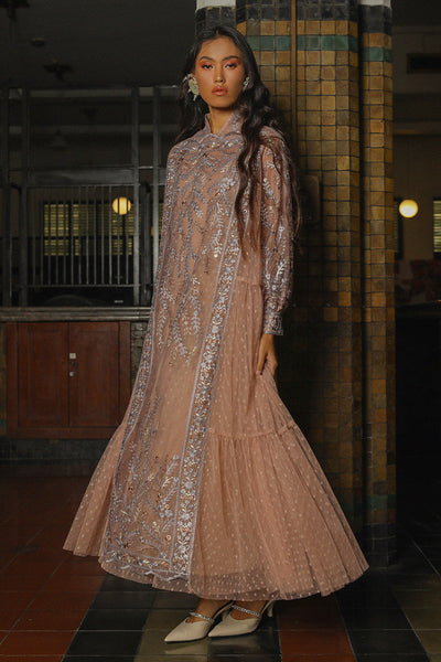Lafaye Dress in Brown