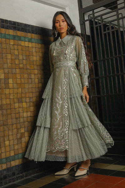 Lena Dress in Green