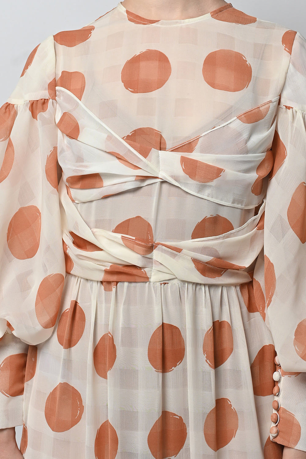 Odora Dress in Terracotta