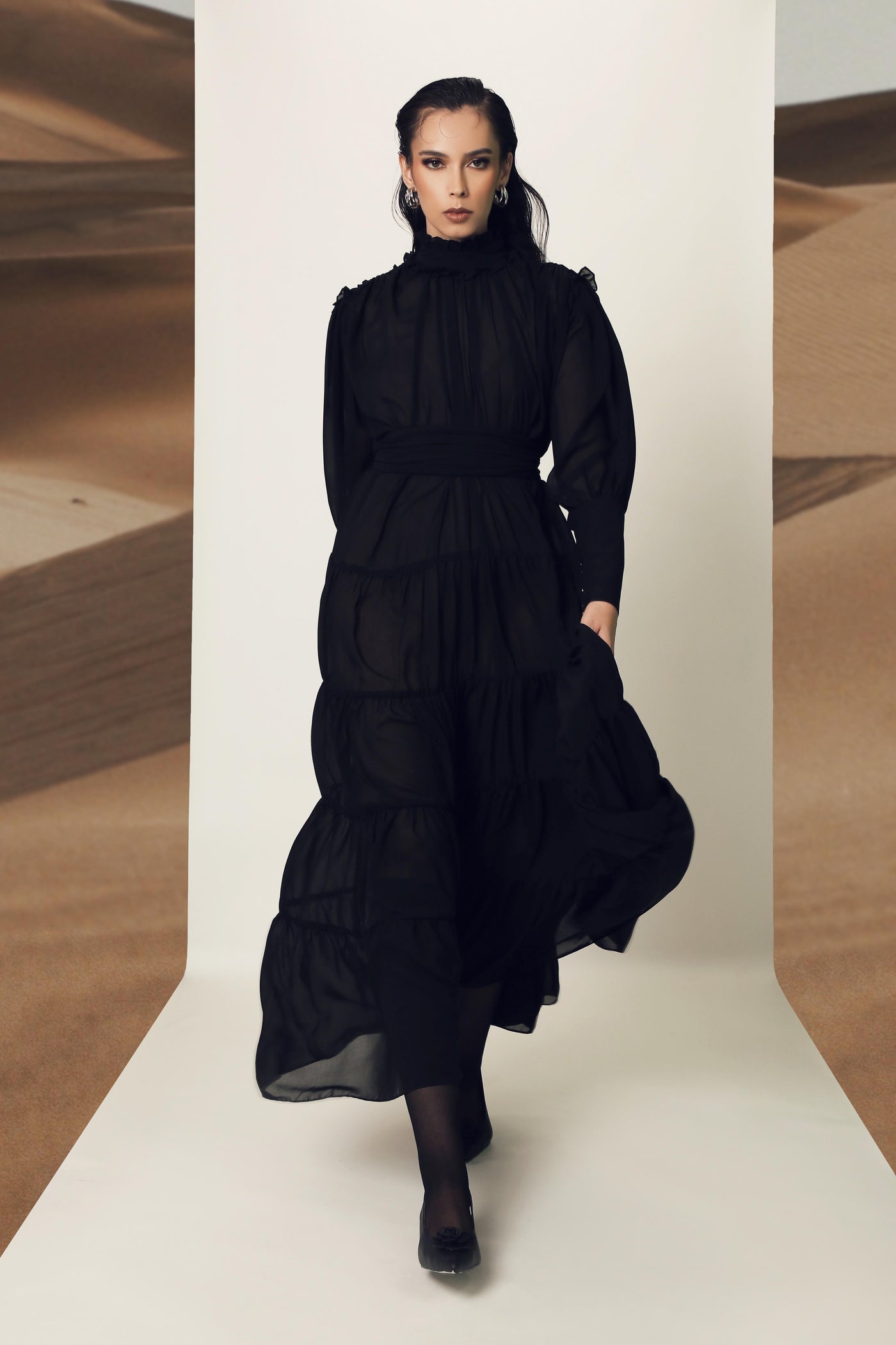 Ofra Dress in Black