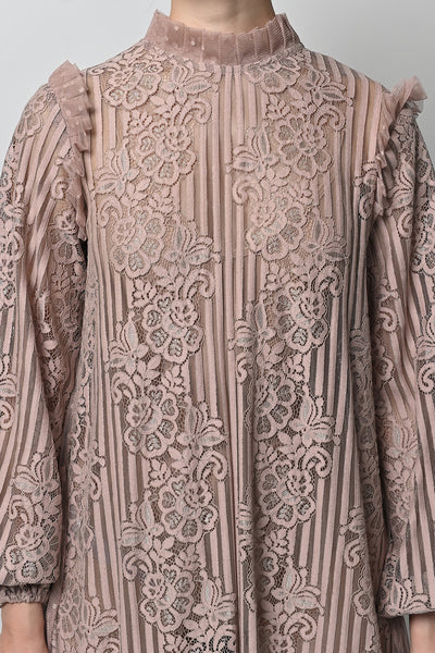 Ousie Dress in Taupe