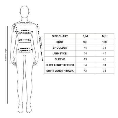 Volk Oversize Shirt in Black