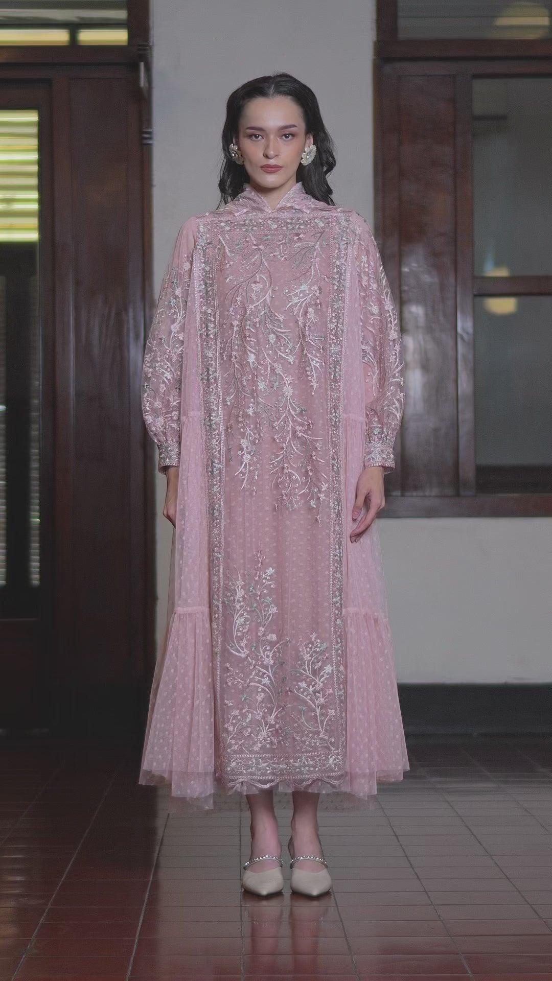Lafaye Dress in Pink