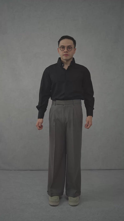Leon Pants In Grey