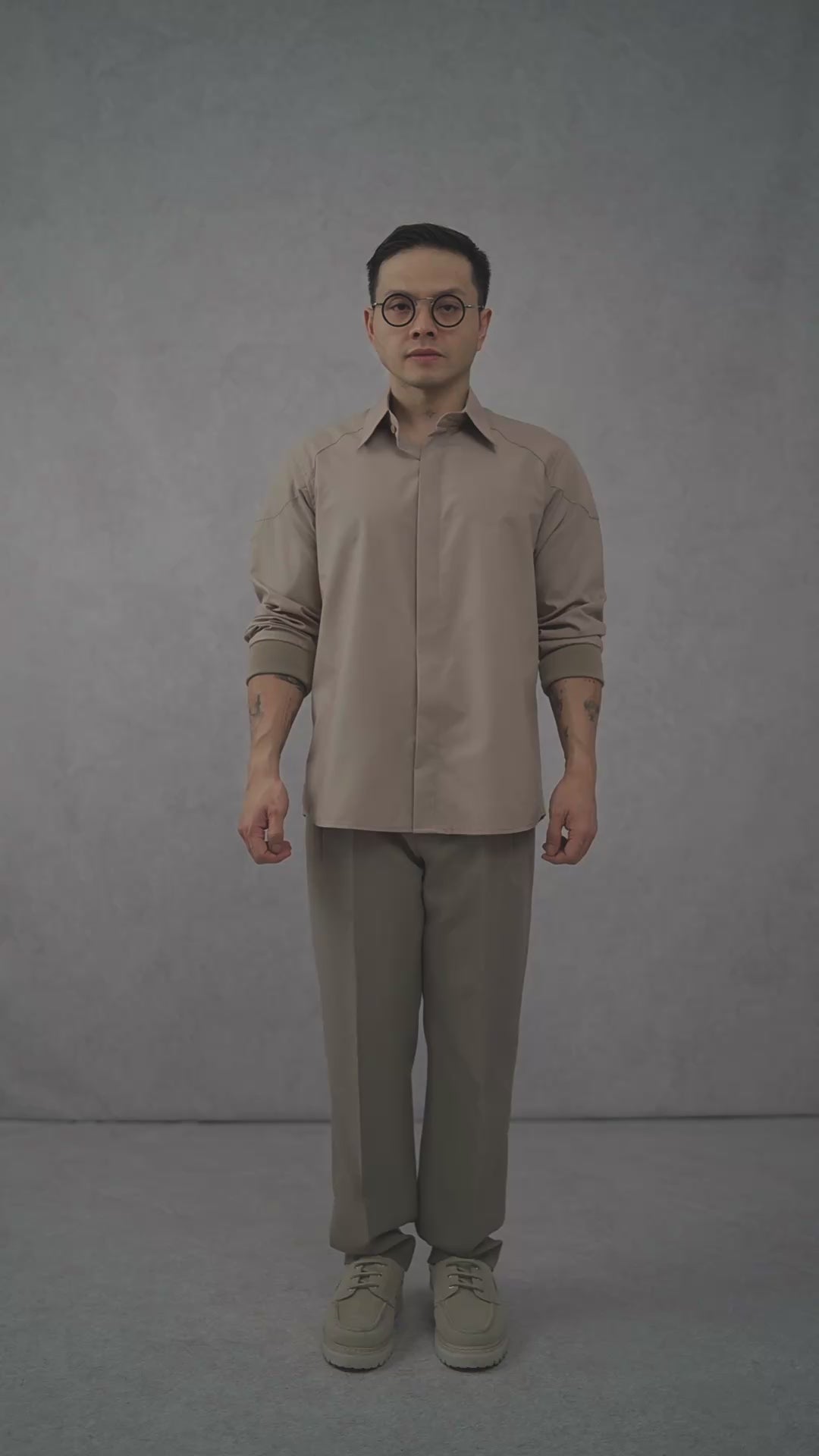 Dolf Shirt in Sand