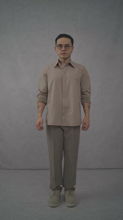 Dolf Shirt in Sand