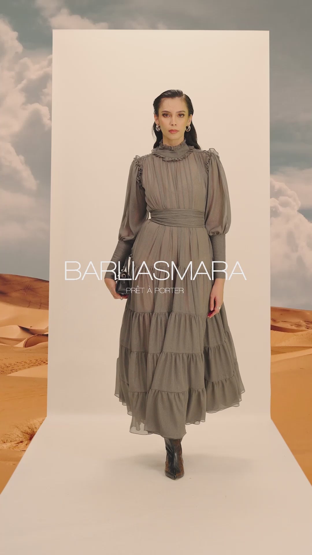 Ofra Dress in Grey