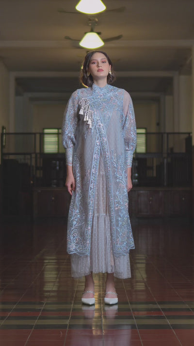 Leza Dress in Blue