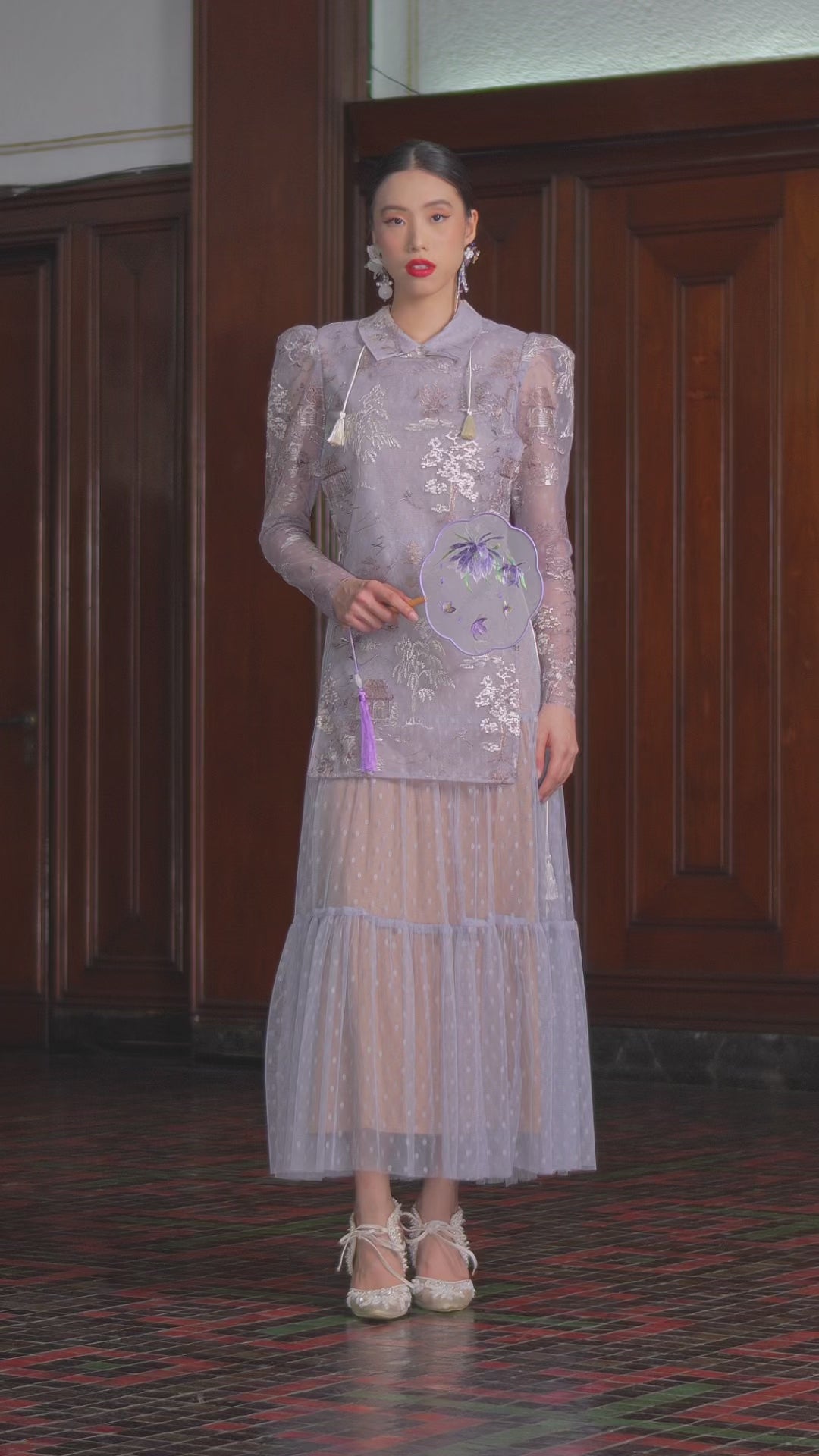 Ciara Dress in Lilac