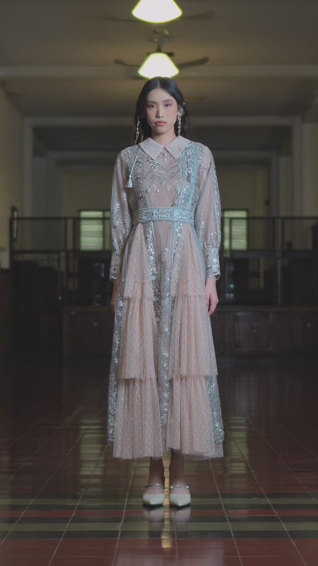 Lena Dress in Grey