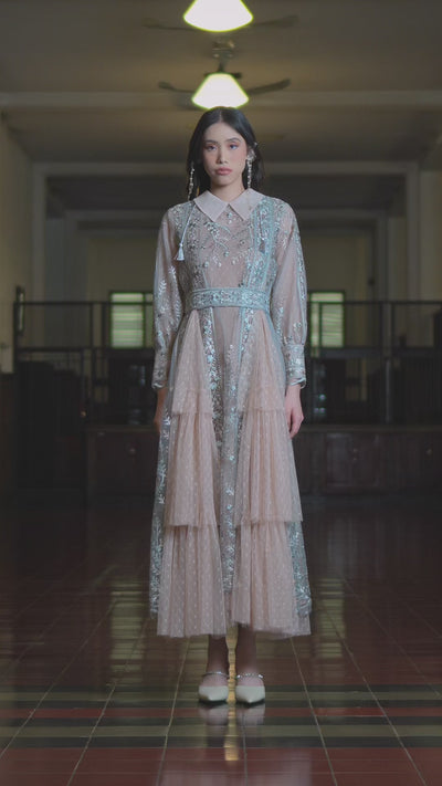 Lena Dress in Grey