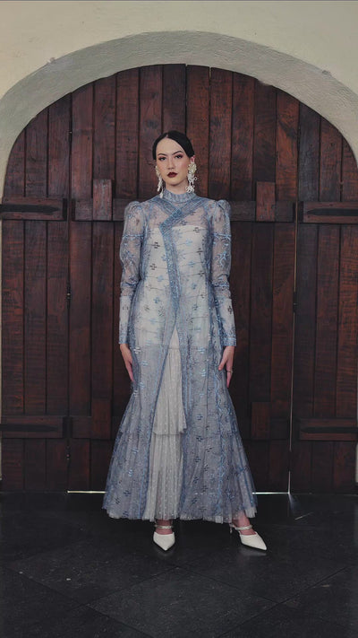 Jenna Dress in Light Blue