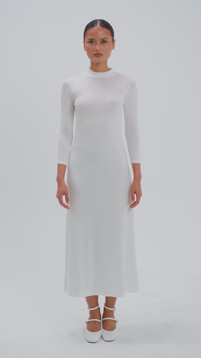 Inner Dress in Off White